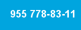 955 778-83-11